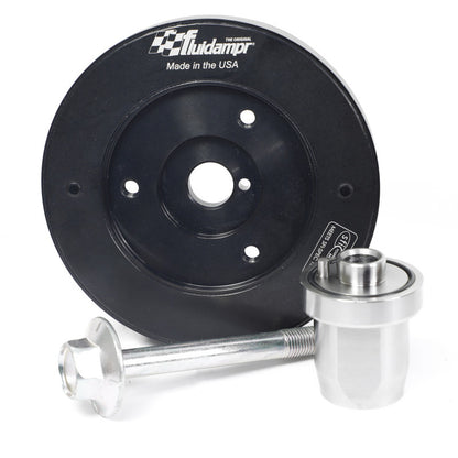 Fluidampr Steel Internally Balanced Damper w/Adapter Kit For 2022+ Subaru WRX, 22+ BRZ - Angle 4