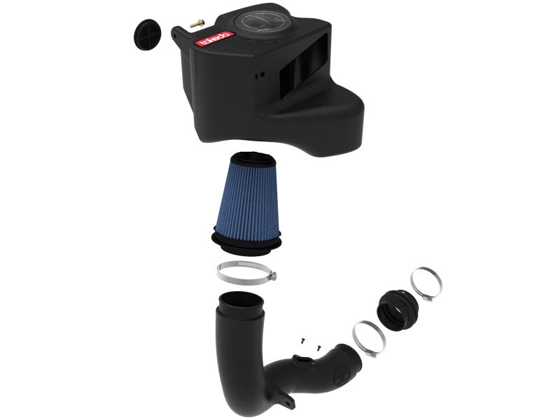 aFe Takeda Intake System w/Pro 5R Filter for 2014-18 Subaru Forester H4-2.0L (t) - 56-70049R - Angle 3