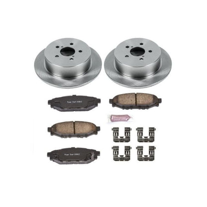 Power Stop Rear Autospecialty Brake Kit For 2005-09 Subaru Legacy, 05-09 Outback