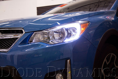 Diode Dynamics C-Light Swithback LED Halos For 2012-16 Subaru Impreza, 13-17 Crosstrek - White