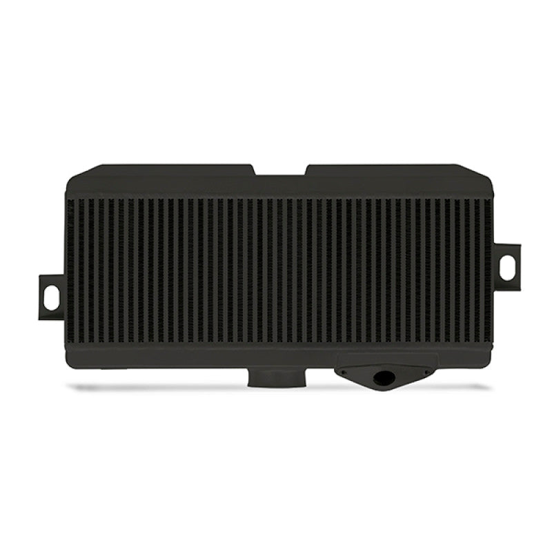 Mishimoto Subaru 08-21 WRX STi Top-Mount Intercooler Kit - Powder Coated Black & Black Hoses - MMTMIC-STI-08BKBK - Front
