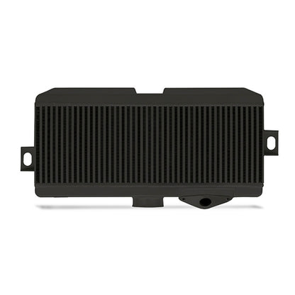 Mishimoto Subaru 08-21 WRX STi Top-Mount Intercooler Kit - Powder Coated Black & Black Hoses - MMTMIC-STI-08BKBK - Front