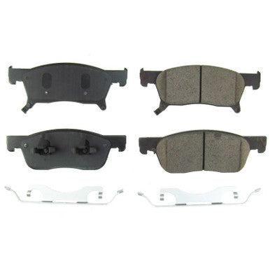 Power Stop Z17 Evolution Ceramic Front Brake Pads w/Hardware For 2019-22 Subaru Ascent - 17-2170