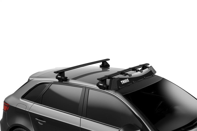 Thule AirScreen XT Roof Rack Wind Fairing XL - 52in. (Black) - 870203 - Mounted
