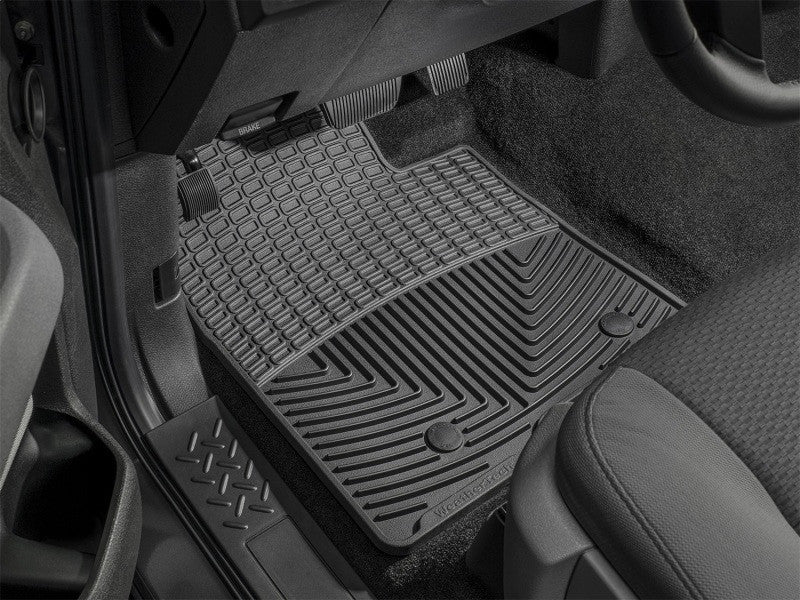 WeatherTech 93-01 Subaru Impreza Front Rubber Mats - Black - W52 - Mounted
