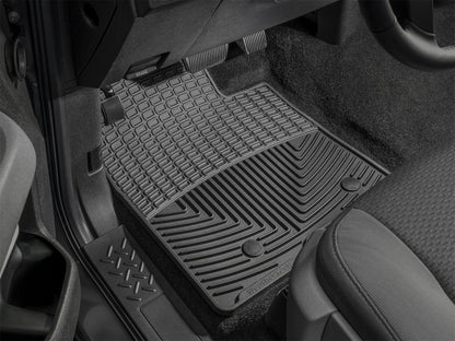 WeatherTech 93-01 Subaru Impreza Front Rubber Mats - Black - W52 - Mounted