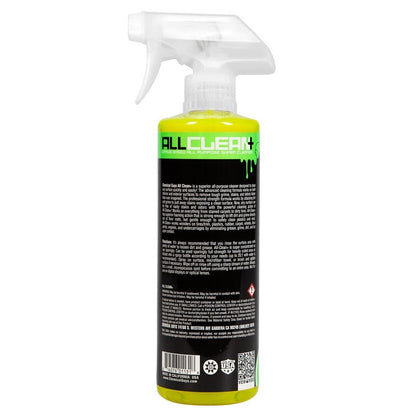 Chemical Guys All Clean+ Citrus Base All Purpose Cleaner - 16oz- Information Label
