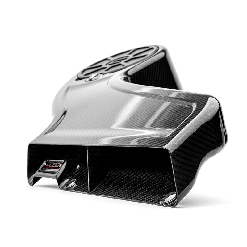 COBB 15-21 Subaru WRX Carbon Fiber Intake - Redline Edition - Angle 1