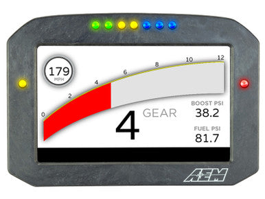 AEM CD-7 Carbon Flush Digital Dash Display - 30-5700F