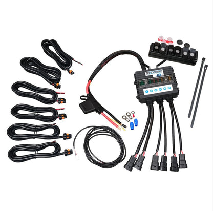 Oracle Lighting Trigger 6 Shooter Wireless Accessory Control System - Layout