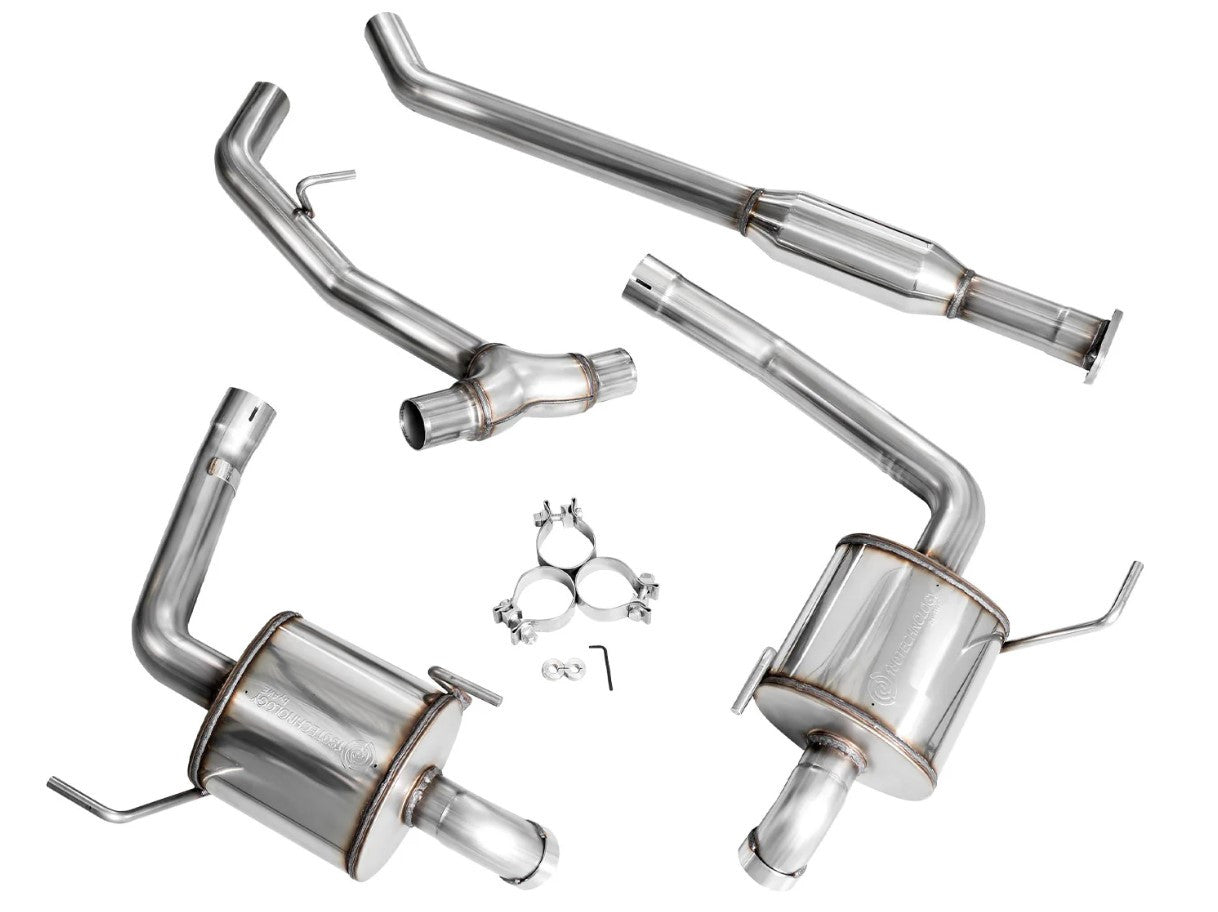 AWE 0FG Catback Exhaust w/Dual BashGuards For 2020+ Subaru Outback (Wilderness & XT)
