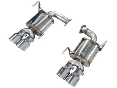 AWE Tuning Touring Edition Axleback Exhaust For 2022-25 Subaru VB WRX - Chrome Silver Tips - 3015-42424