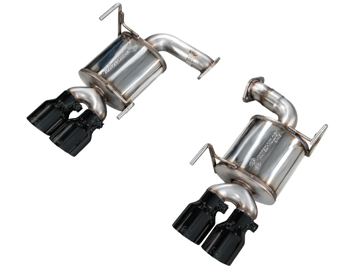 AWE Tuning Touring Edition Axleback Exhaust For 2022-25 Subaru VB WRX - Diamond Black Tips