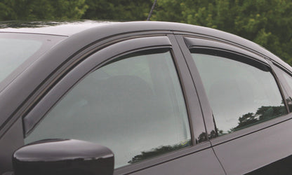 AVS 14-18 Subaru Forester Ventvisor In-Channel Front & Rear Window Deflectors 4pc - Smoke - 194375 - lifestyle view