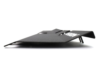 Perrin Black Radiator Shroud for 2015-21 Subaru WRX/STI - Angle 3