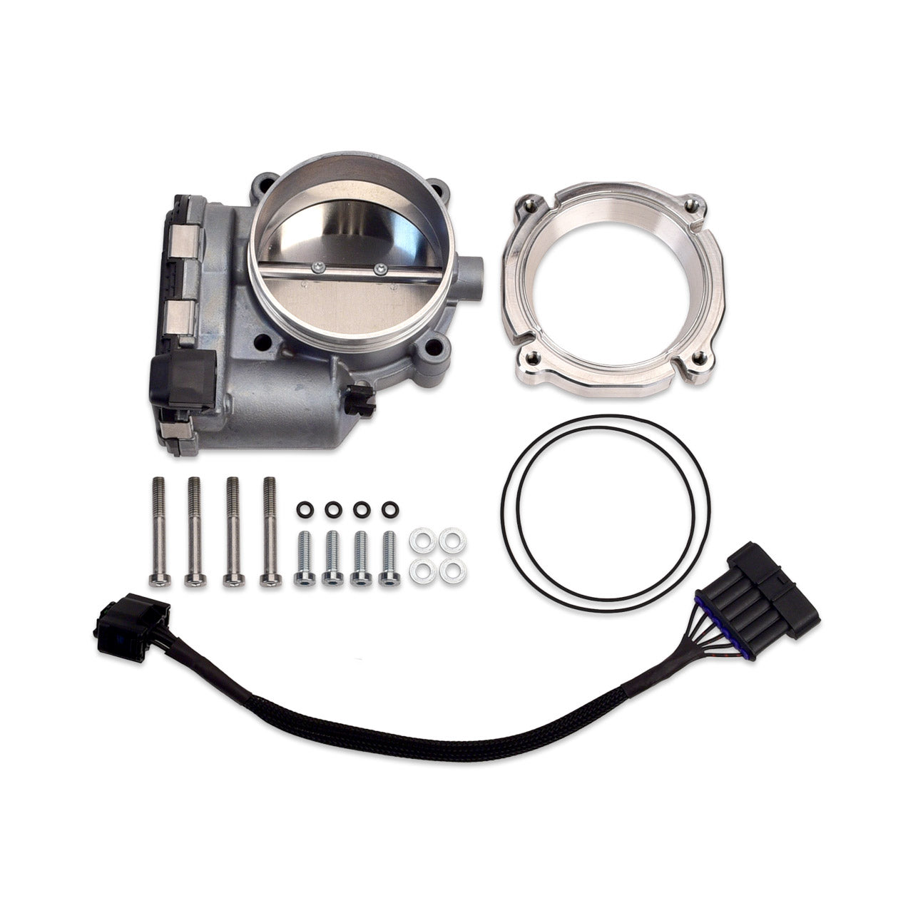 IAG Bosch 82mm Throttle Body & Adapter Package for Subaru STI Process West Intake Manifolds