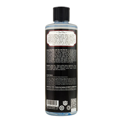Chemical Guys Tire & Trim Gel for Plastic & Rubber - Label