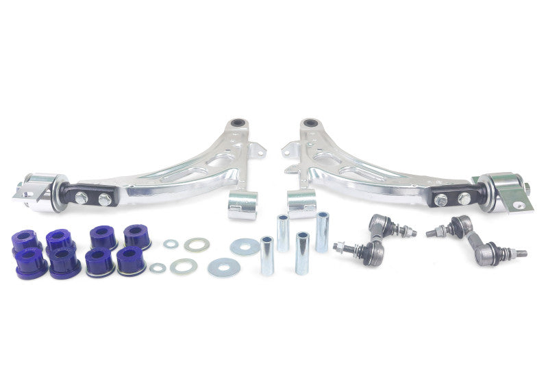 SuperPro 02-05 Subaru Impreza WRX / 04-06 WRX STI Front Lower Alloy Control Arm Kit - ALOY0020K - Primary