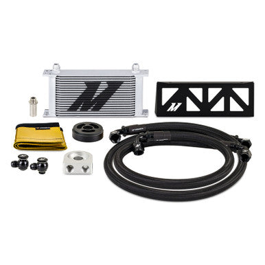 Mishimoto Non-Thermostatic Oil Cooler Kit For 2022+ Subaru BRZ/Toyota GR86 - Silver - MMOC-BRZ-22NTSL