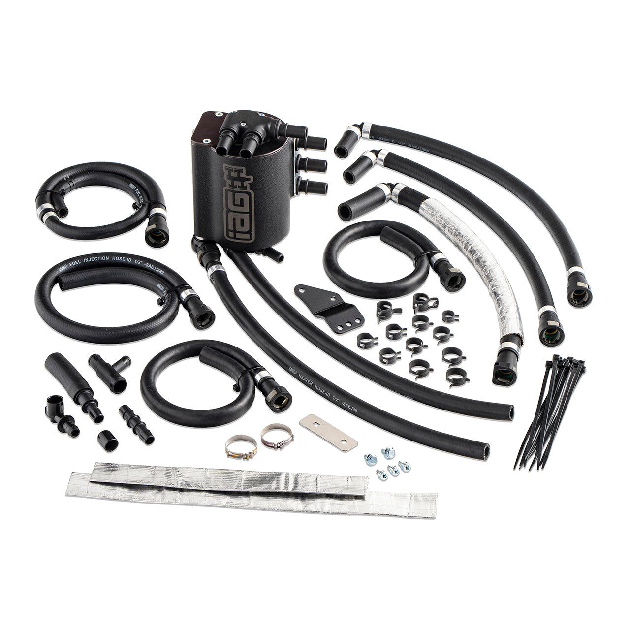 IAG Air / Oil Separator (AOS) For 08-14 Subaru WRX, 08-21 STI, 09-13 FXT, 05-09 LGT & OBXT