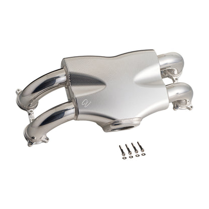 Corsa Veloce "Competizione" Forward Facing Subaru EJ Billet Intake Manifold for OE 64mm Throttle Body