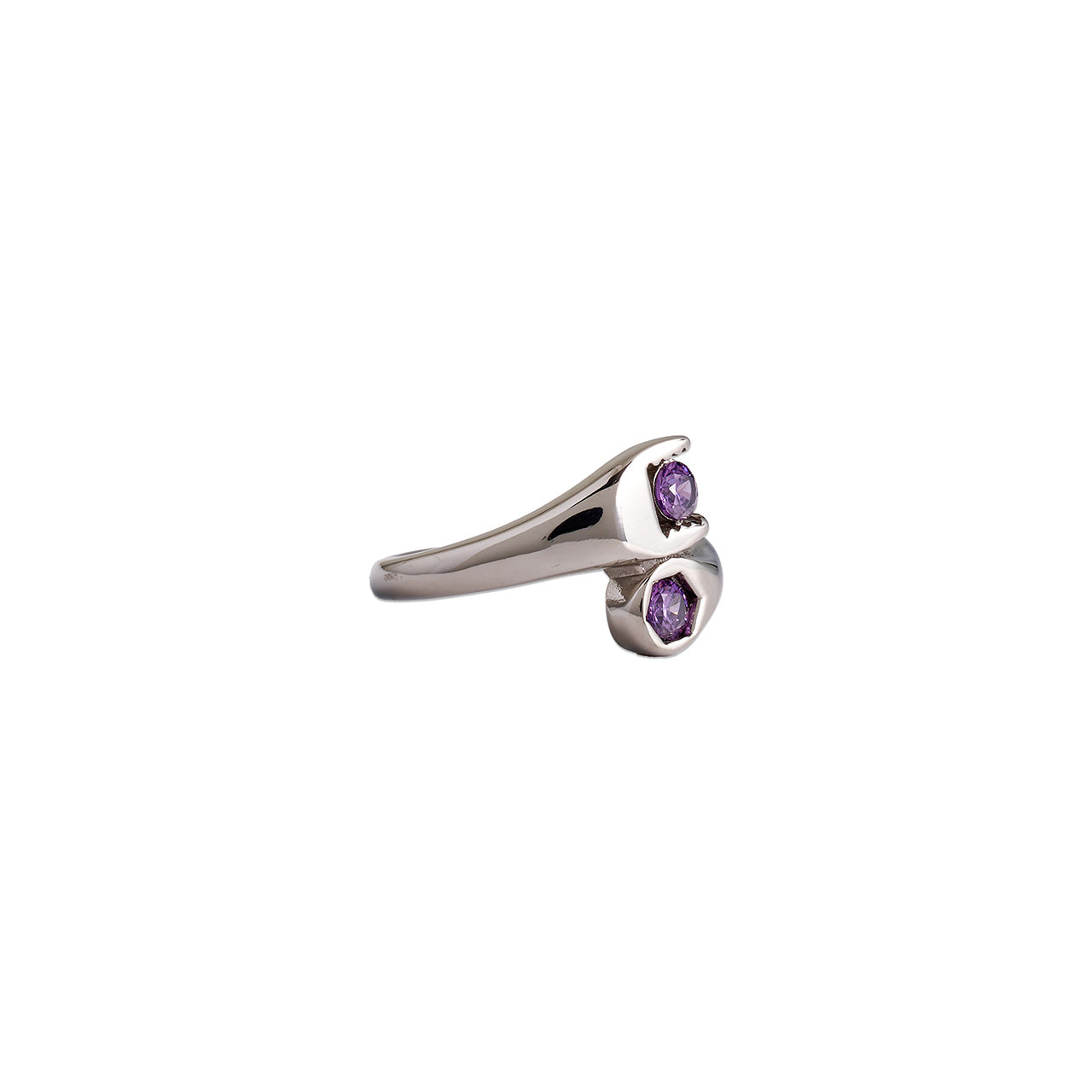Garage Girls Jewelry Crystal Wrench Rings
