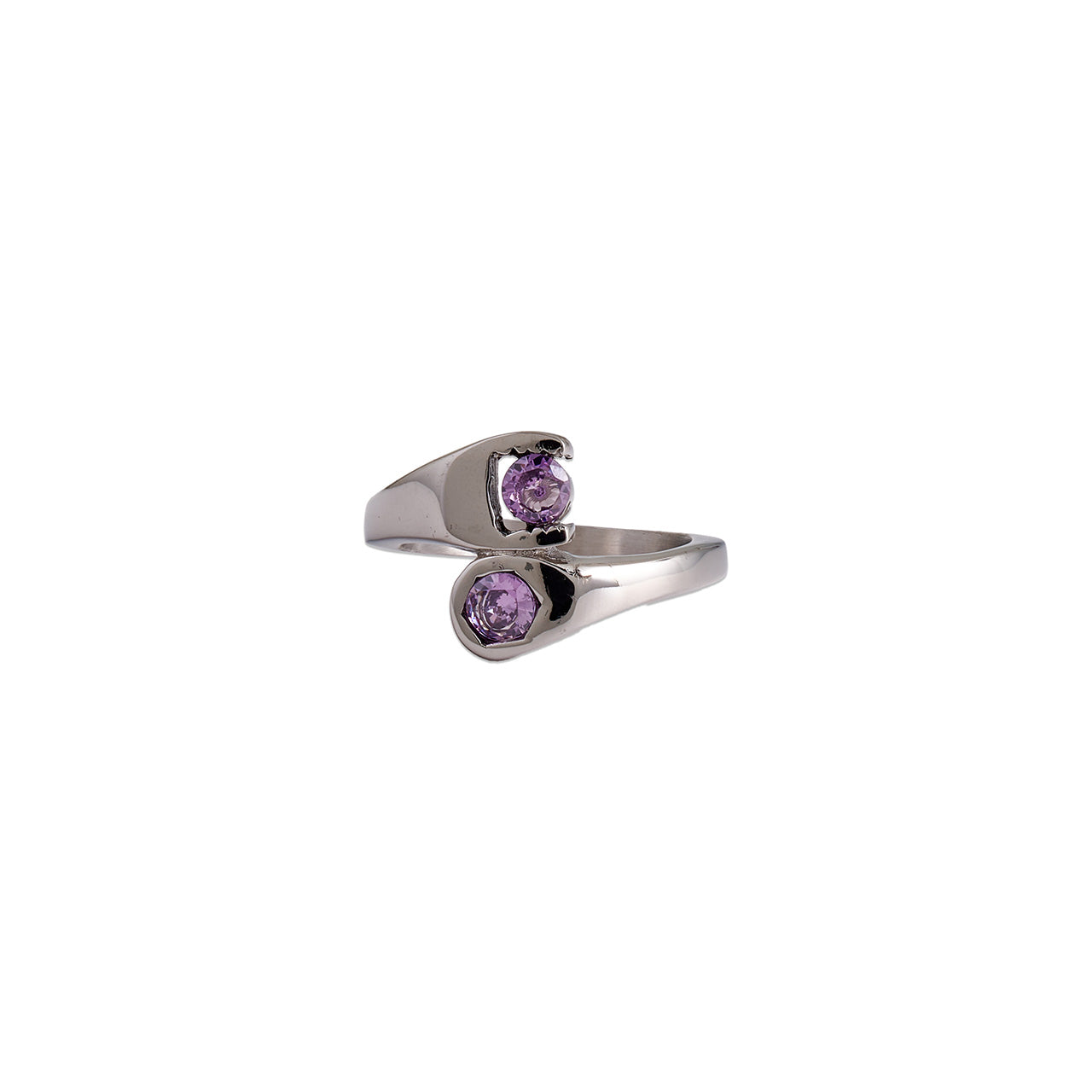 Garage Girls Jewelry Crystal Wrench Rings