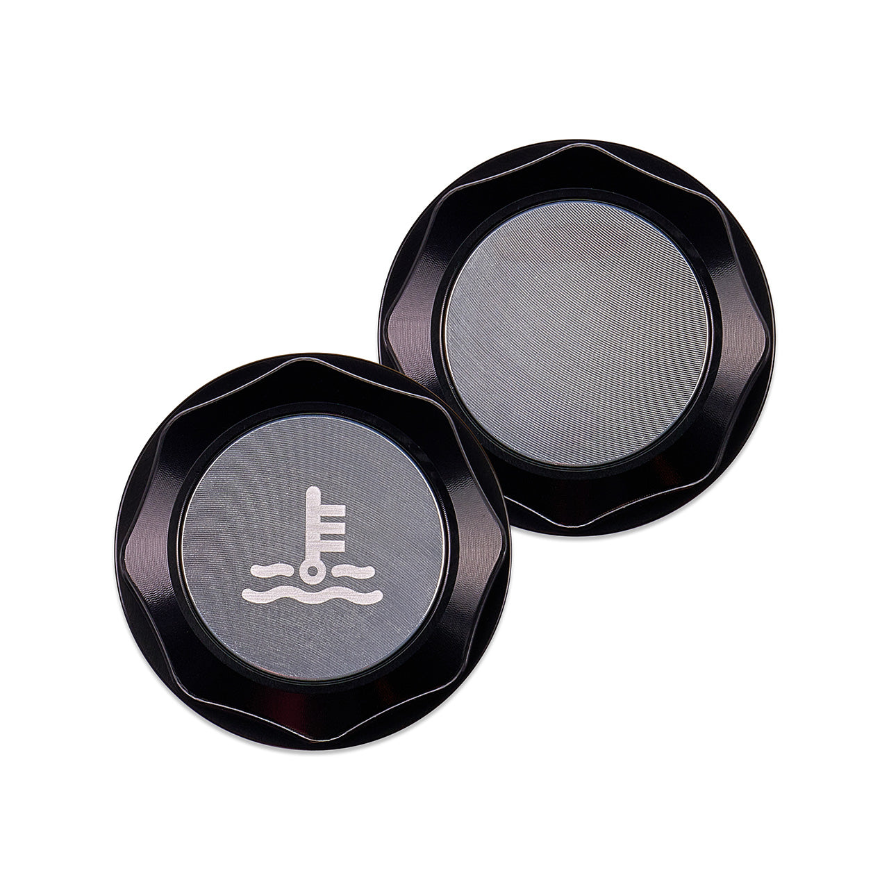 IAG Revolve Coolant Reservoir Cap w/ Anodized Color Accent for 02-26 WRX, 04-21 STI, 05-09 LGT, 04-08 FXT, 13-26 BRZ