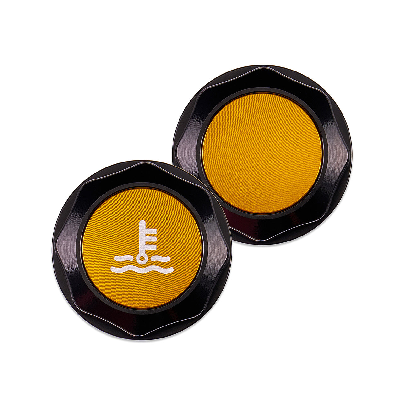 IAG Revolve Coolant Reservoir Cap w/ Anodized Color Accent for 02-26 WRX, 04-21 STI, 05-09 LGT, 04-08 FXT, 13-26 BRZ