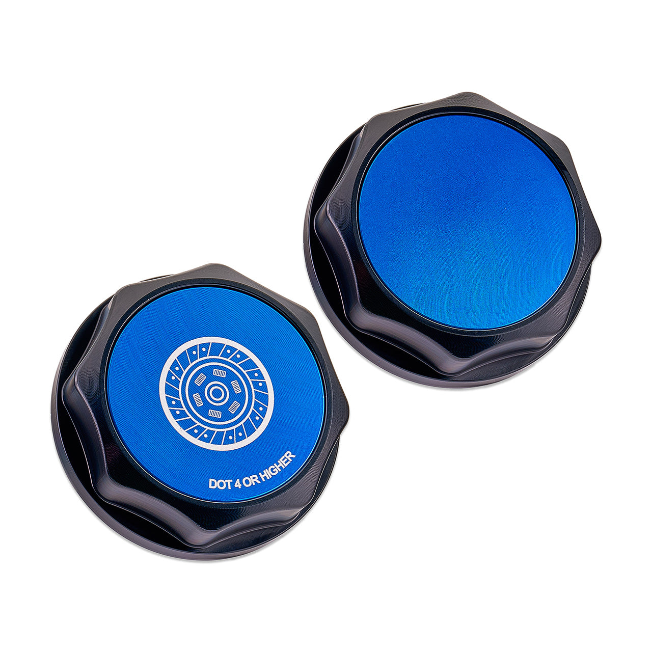 IAG Revolve Clutch Fluid Reservoir Cap w/ Anodized Color Accent for 02-14 WRX, 04-14 STI, 05-09 LGT, 04-08 FXT