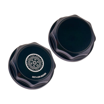 IAG Revolve Clutch Fluid Reservoir Cap w/ Anodized Color Accent for 02-14 WRX, 04-14 STI, 05-09 LGT, 04-08 FXT