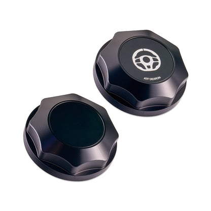 IAG Revolve Power Steering Reservoir Cap w/ Anodized Color Accent for 08-14 WRX, 08-21 STI, 05-09 LGT