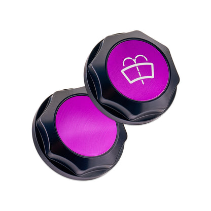 IAG Revolve Washer Fluid Reservoir Cap w/ Anodized Color Accent for 22-26 WRX, 13-26 BRZ