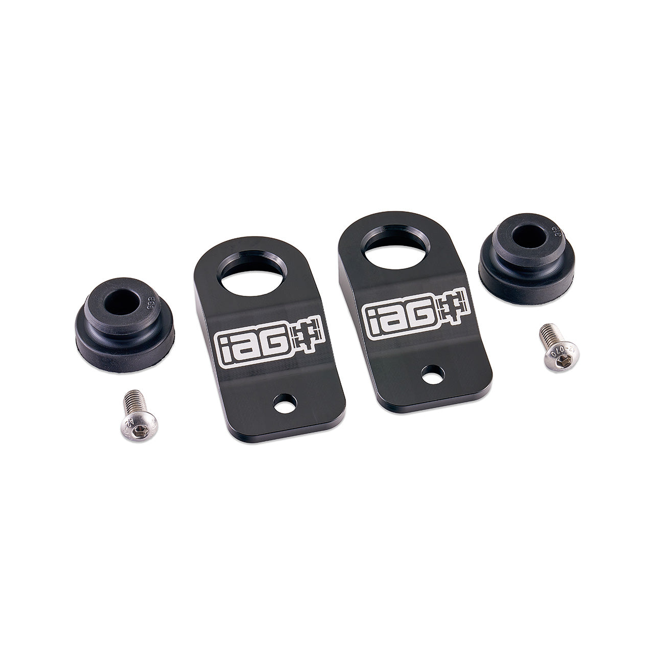 IAG Radiator Stays For 2002-07 Subaru WRX, 04-07 STI, 02-07 Impreza, 02-07 Outback