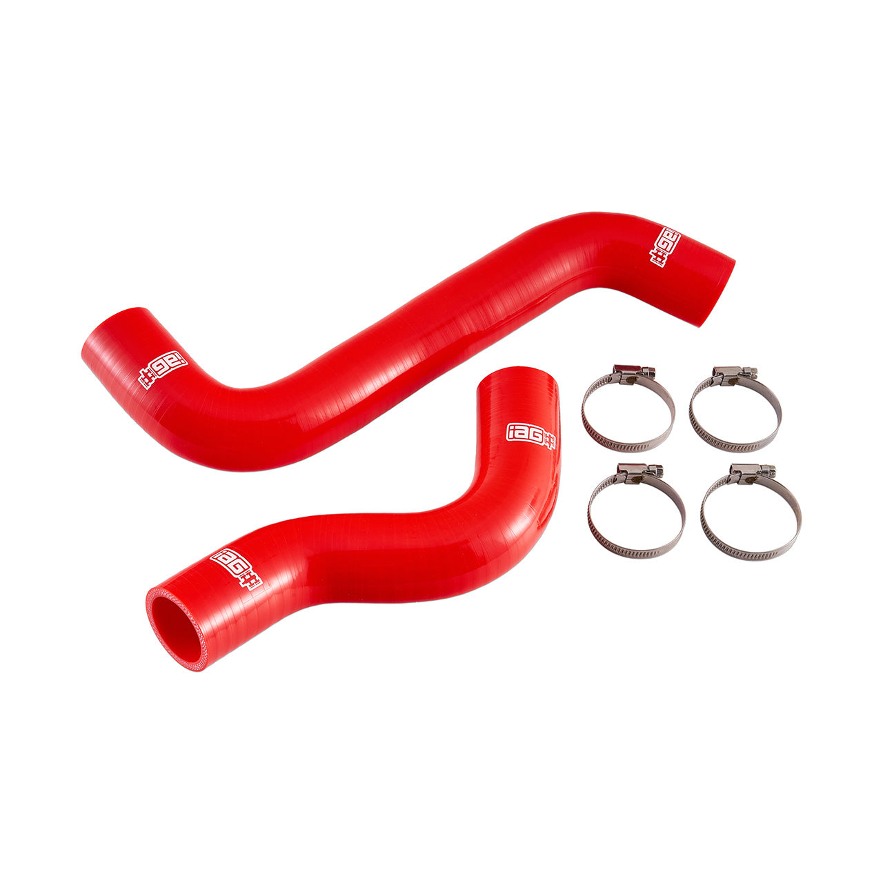 IAG Silicone Upper & Lower Radiator Hose Kit OE Style For 2015-21 WRX