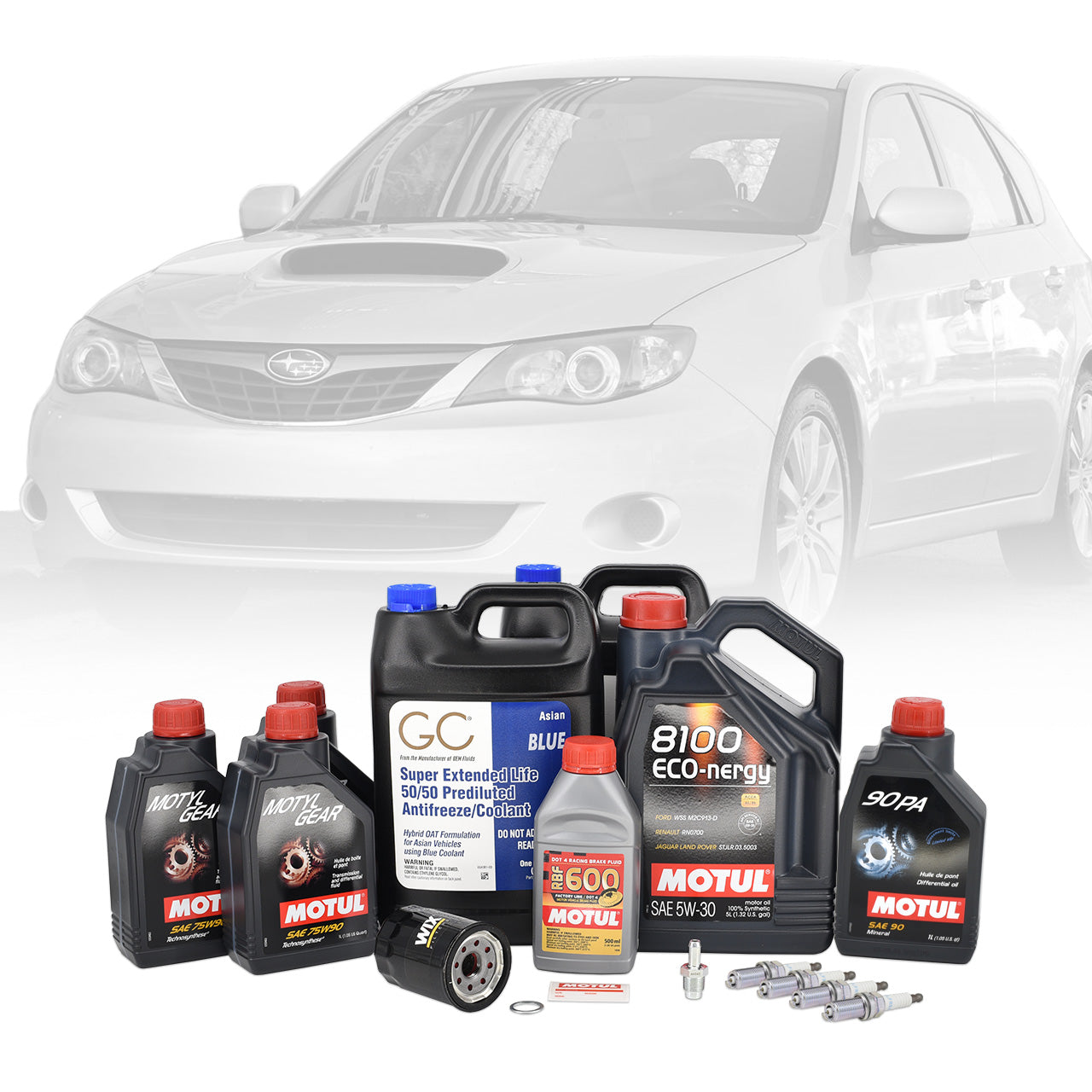 IAG 60K OE Engine Service Package For 2006-14 Subaru WRX