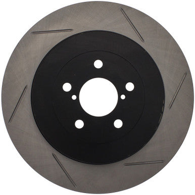 StopTech Power Slot 04 STi Rear Right Slotted Rotor - 126.47020SR