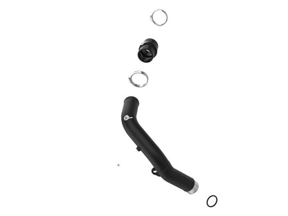 aFe BladeRunner 2-1/2 IN Aluminum Hot Charge Pipe Black 22-23 Subaru WRX - Layout