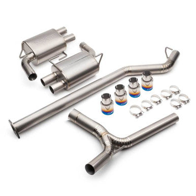 COBB Titanium Catback Exhaust For 2022-26 Subaru WRX (Incl. Burnt Ti Tips) - 516160