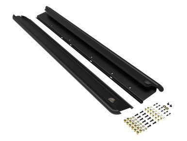 aFe POWER Terra Guard Trail Slider Step for 2010-14 Subaru Outback H4 - Black - 79-27001