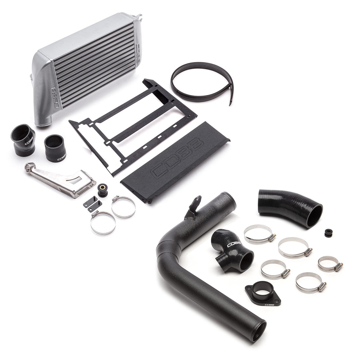 COBB Top Mount Intercooler Kit For 2015-21 Subaru WRX - Silver