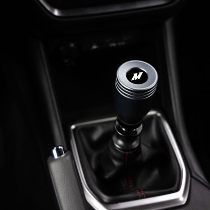 Mishimoto 2022+ Subaru WRX Shift Knob Gunmetal on Black - MMSK-WRX-22GMBK - Installed
