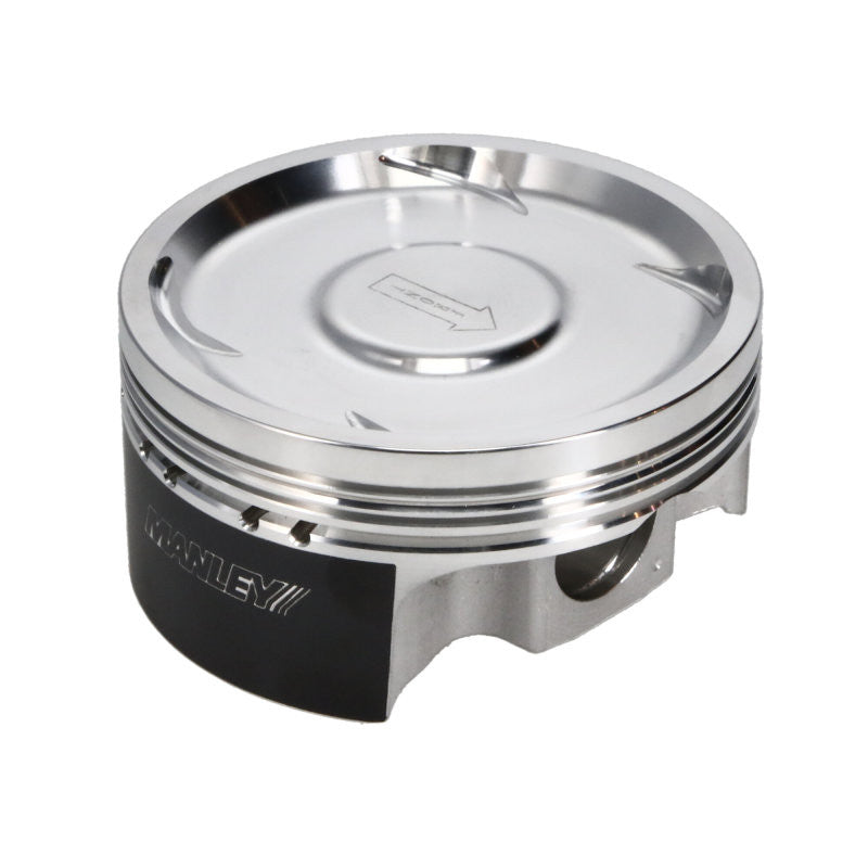 Manley 04+ Subaru WRX/STI EH257 99.55mm Bore +.05mm Size 8.5:1 Dish Piston Set - 632201CE-4 - Angle 1