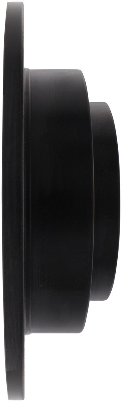StopTech Power Slot 02-05 WRX Rear Left Sportstop Slotted Rotor - 126.47011SL - Close-up