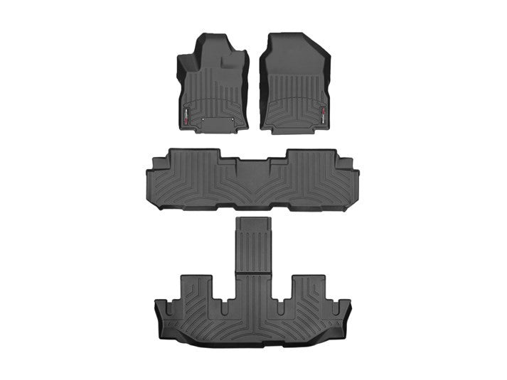 WeatherTech 2019+ Subaru Ascent Front FloorLiner - Black