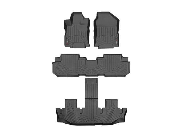 WeatherTech 2019+ Subaru Ascent Front FloorLiner - Black