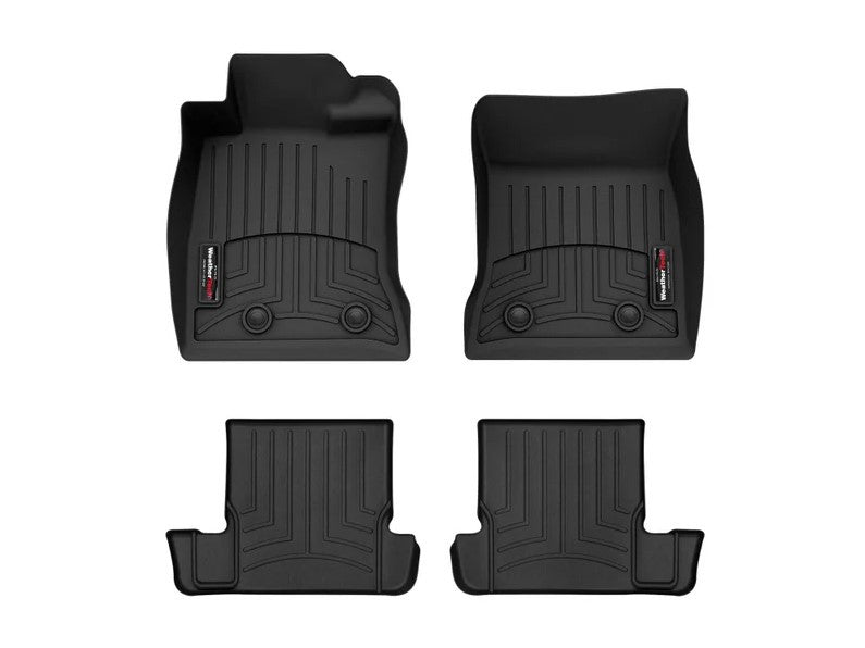 WeatherTech Front & Rear FloorLiners For 2022+ Subaru BRZ - Black