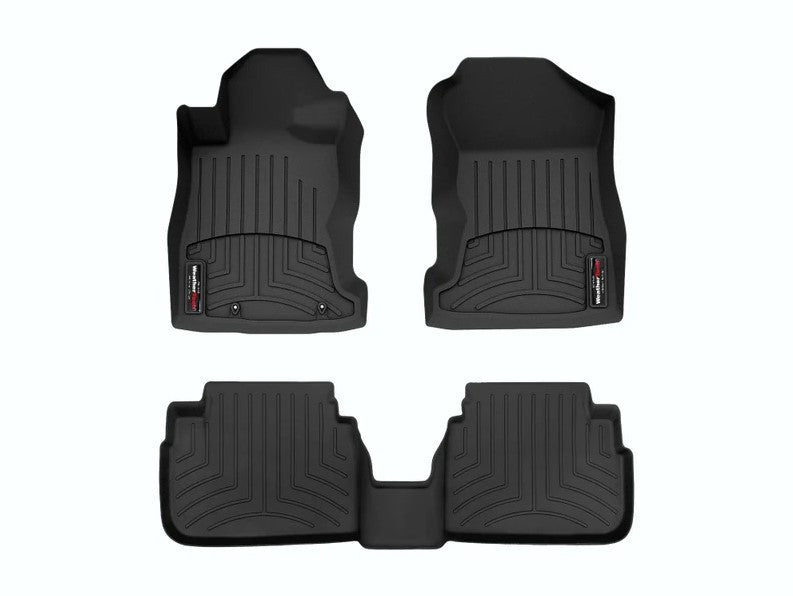 WeatherTech Front & Rear FloorLiner For 2022+ Subaru WRX - Black