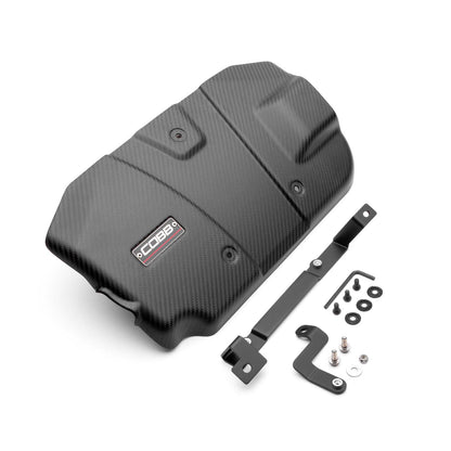 COBB Redline Matte Carbon Fiber Engine Cover For 2022-26 Subaru WRX - Layout