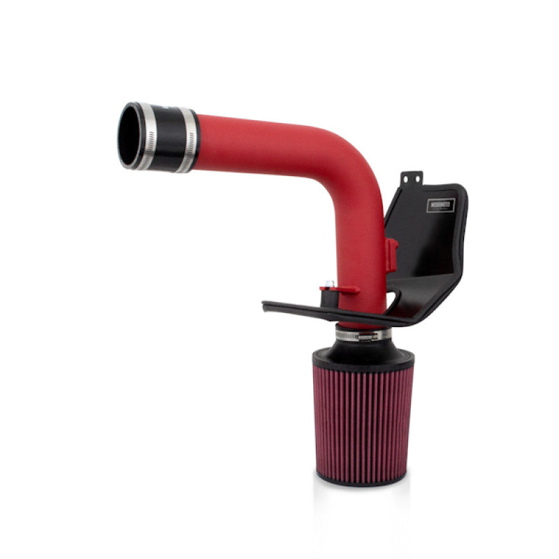 Mishimoto 08+ Subaru WRX/STi Performance Cold Air Intake Kit - Wrinkle Red - MMAI-STI-08WRD - out of package